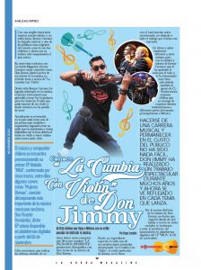 La Cumbia Con Violín De Don Jimmy