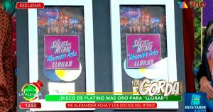 Disco de Platino Más Oro