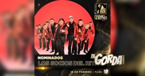 Los Socios del Ritmo nominados en dos premios importantes de la música