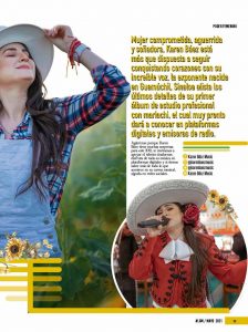 Karen Baez, La Gorda Magazine Mayo 2021