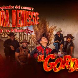 Laura Denisse y Los Brillantes son el resplandor del country: Portada Agosto 2021 La Gorda Magazine