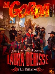 Laura Denisse y Los Brillantes, Portada La Gorda Magazine Agosto 2021