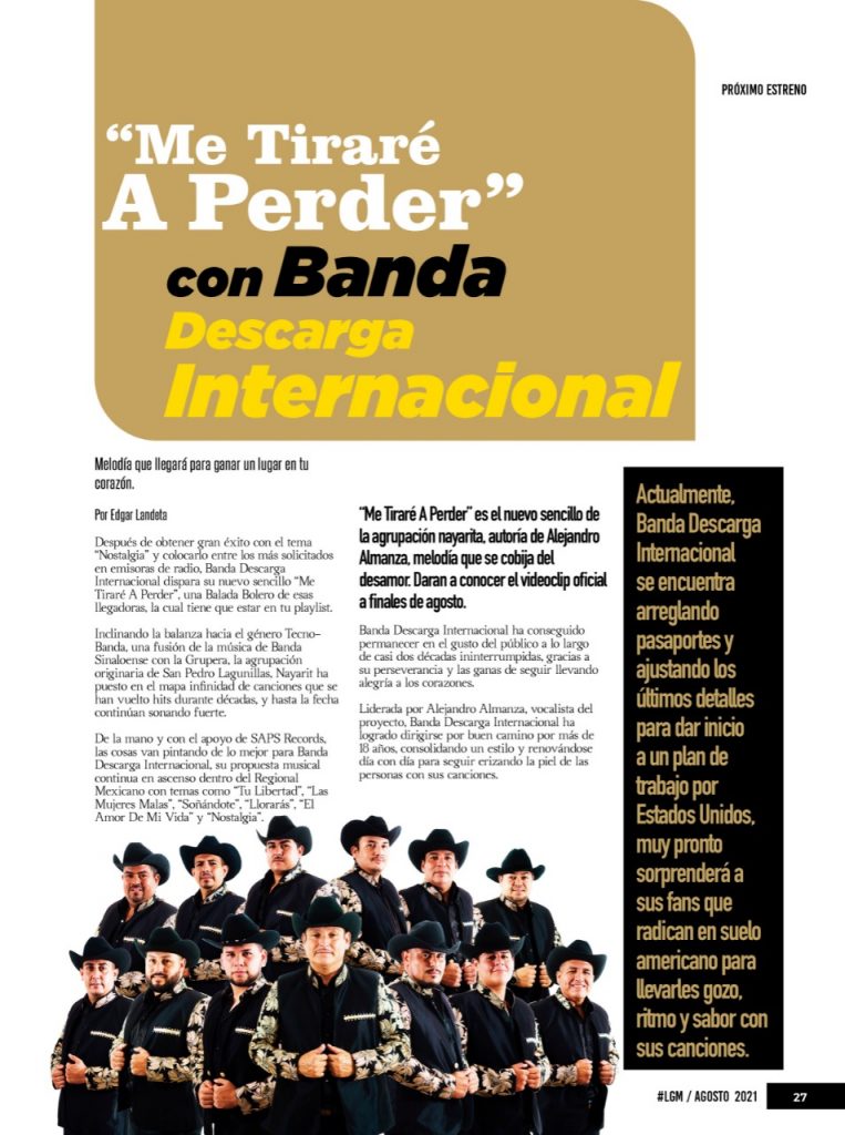 Banda Descarga Internacional