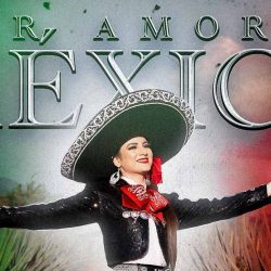 Karen Báez con Mariachi canta “POR AMOR A MÉXICO”