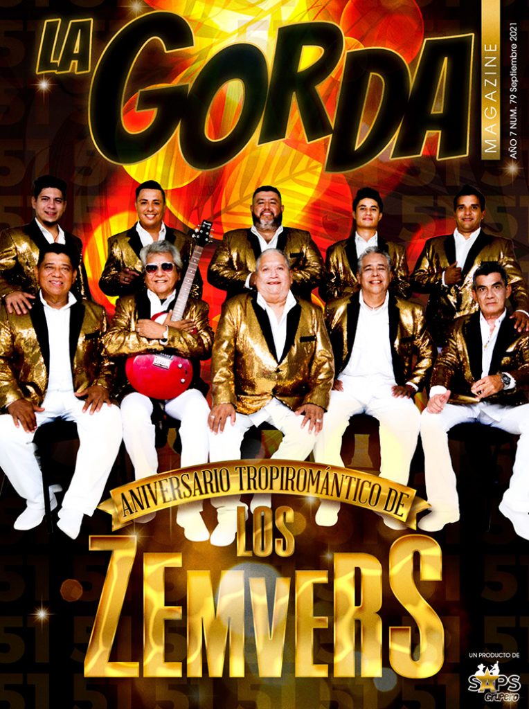 Los Zemvers, Portada La Gorda Magazine Septiembre 2021