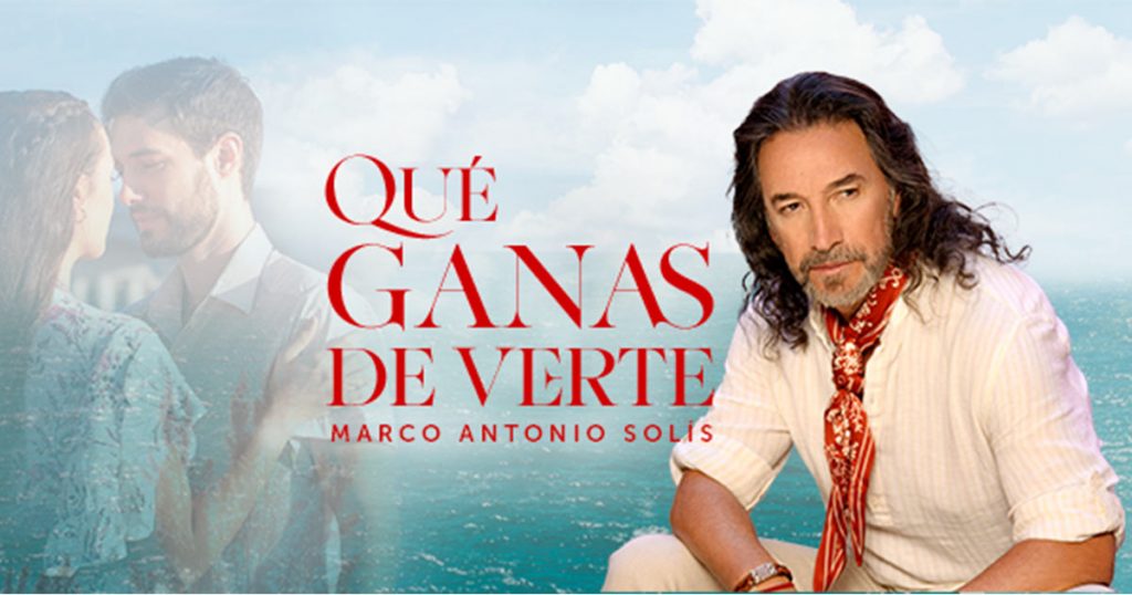 Marco Antonio Solís presenta su nuevo EP “QUÉ GANAS DE VERTE”