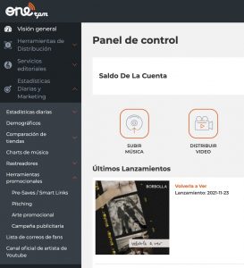 Estadísticas diarias