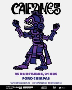 Caifanes en Tuxtla.