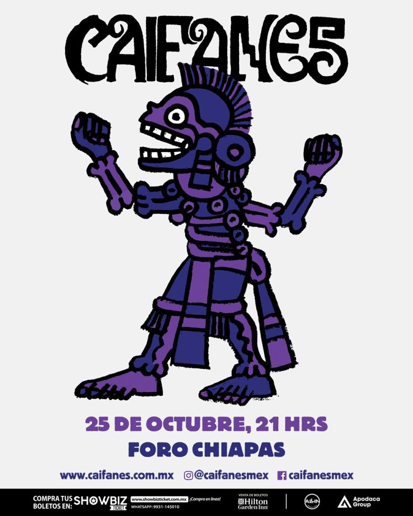 Caifanes en Tuxtla.