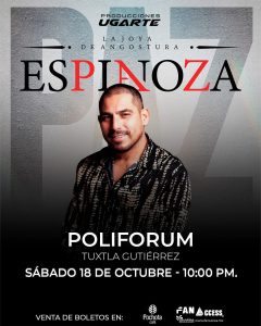 Espinoza Paz en Tuxtla