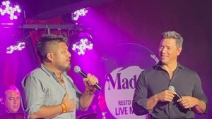 Romance y voz: Gustavo Lara brilla en La Madonna, con Omar Trampe como antesala perfecta